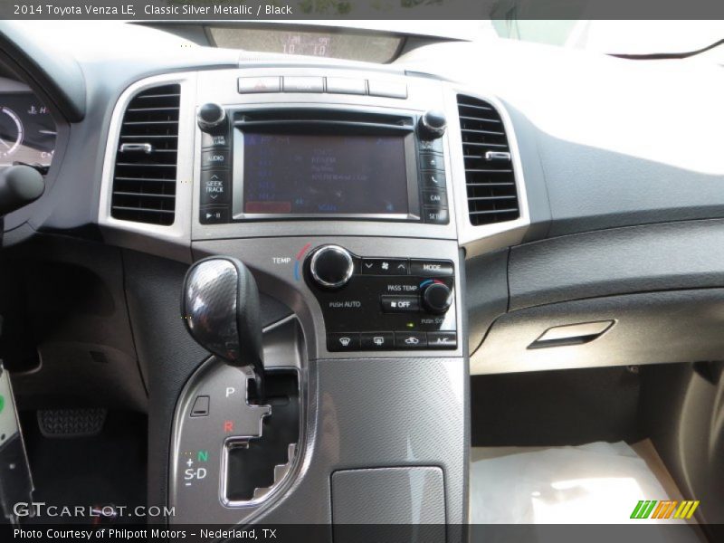Controls of 2014 Venza LE