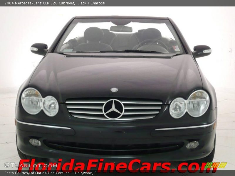 Black / Charcoal 2004 Mercedes-Benz CLK 320 Cabriolet