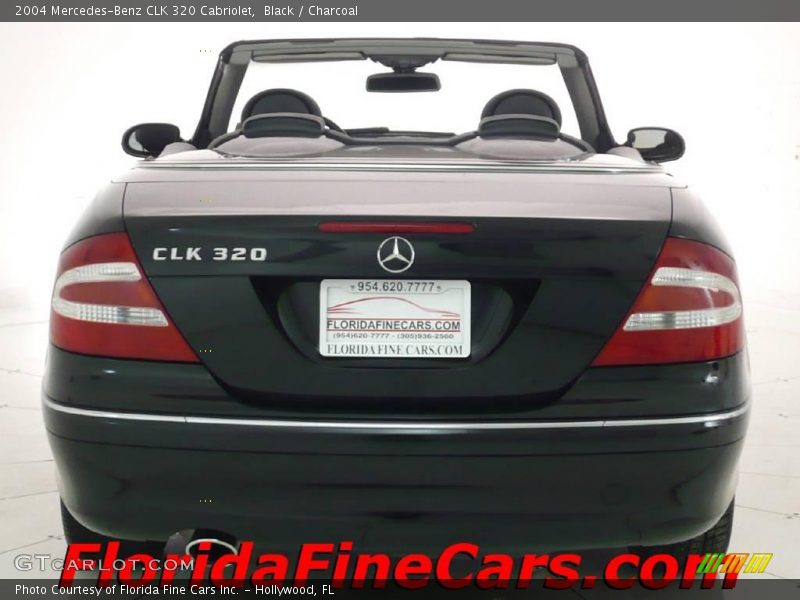 Black / Charcoal 2004 Mercedes-Benz CLK 320 Cabriolet