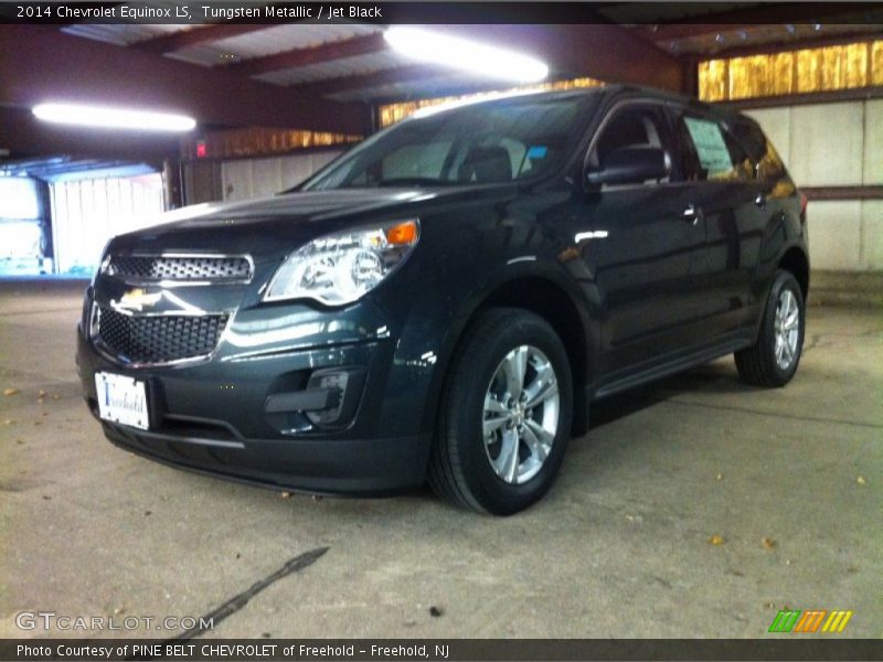 Tungsten Metallic / Jet Black 2014 Chevrolet Equinox LS