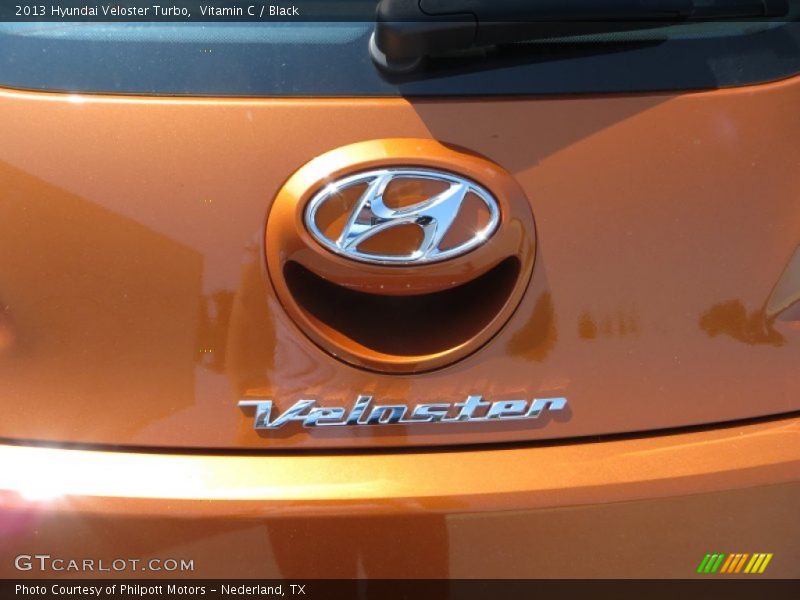 Vitamin C / Black 2013 Hyundai Veloster Turbo