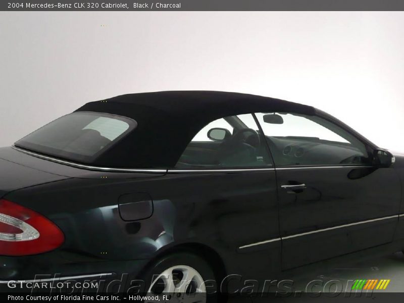 Black / Charcoal 2004 Mercedes-Benz CLK 320 Cabriolet