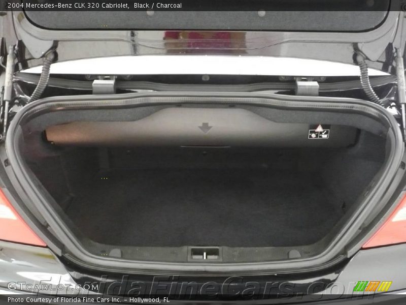 Black / Charcoal 2004 Mercedes-Benz CLK 320 Cabriolet