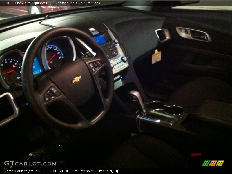Tungsten Metallic / Jet Black 2014 Chevrolet Equinox LS