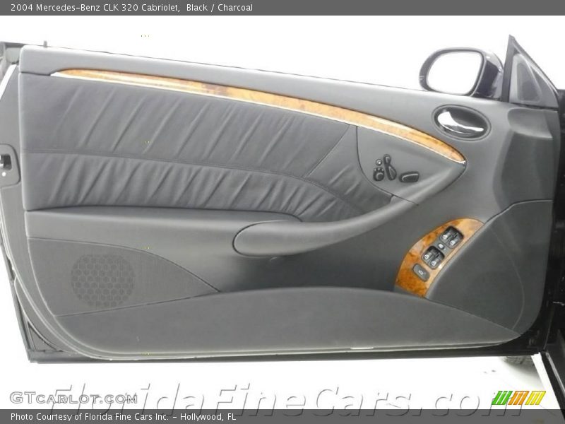 Black / Charcoal 2004 Mercedes-Benz CLK 320 Cabriolet