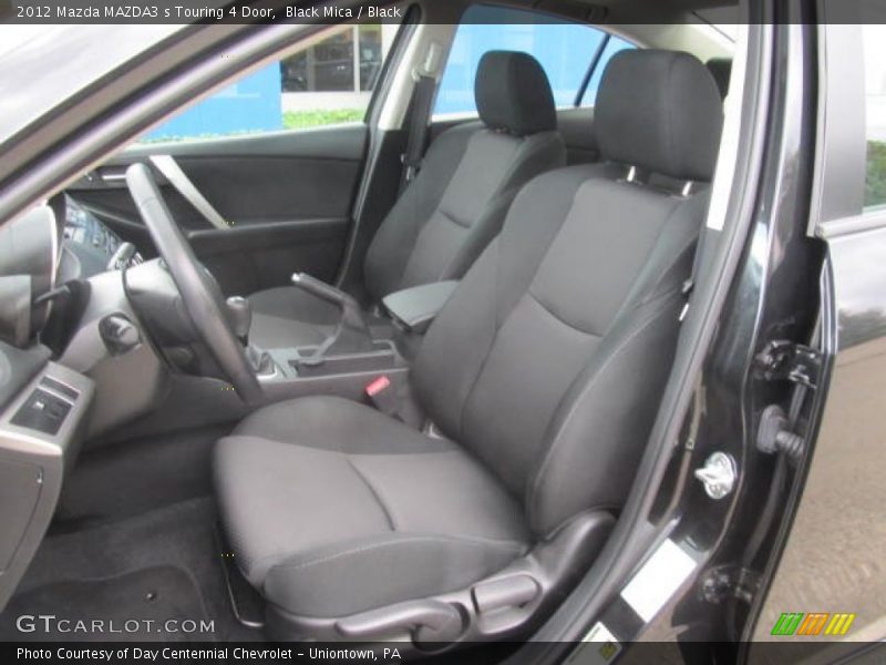 Front Seat of 2012 MAZDA3 s Touring 4 Door