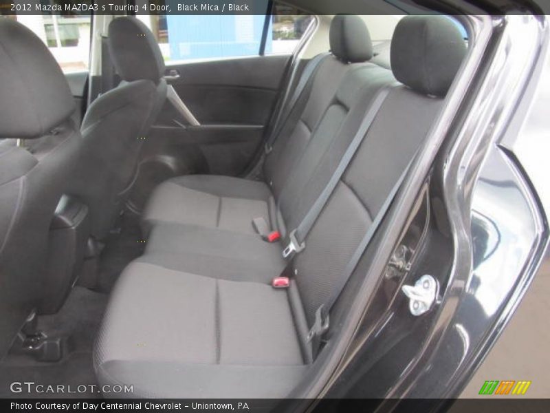Rear Seat of 2012 MAZDA3 s Touring 4 Door