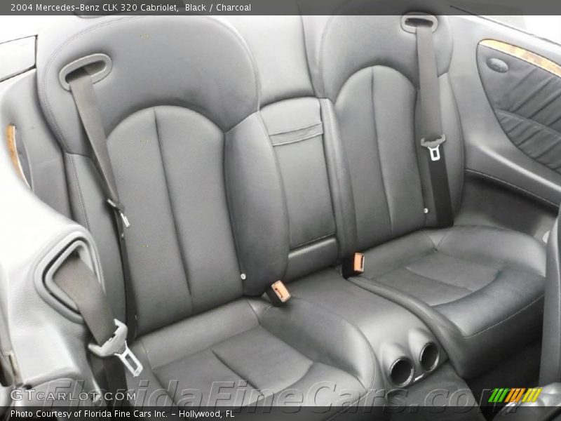 Black / Charcoal 2004 Mercedes-Benz CLK 320 Cabriolet