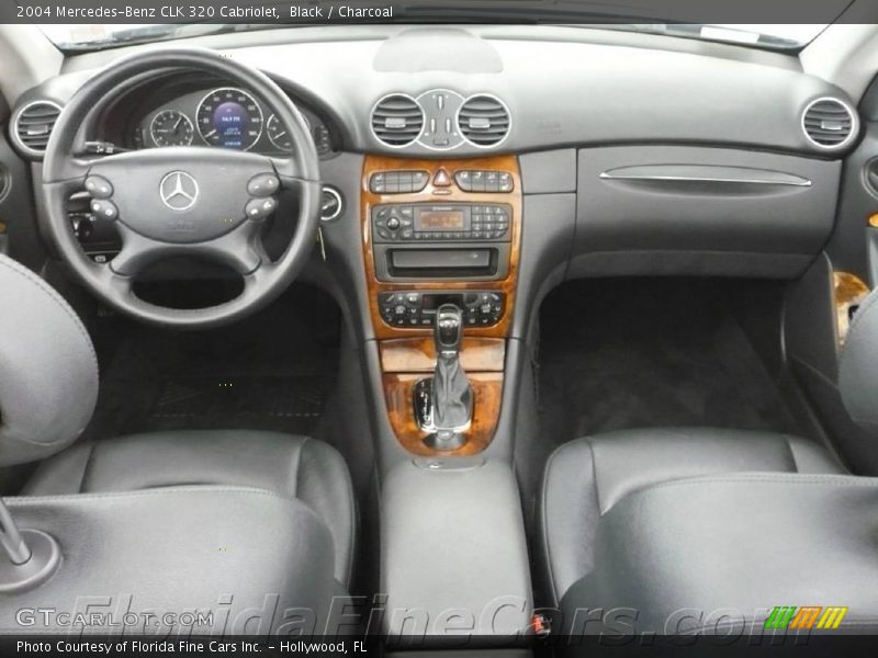 Black / Charcoal 2004 Mercedes-Benz CLK 320 Cabriolet