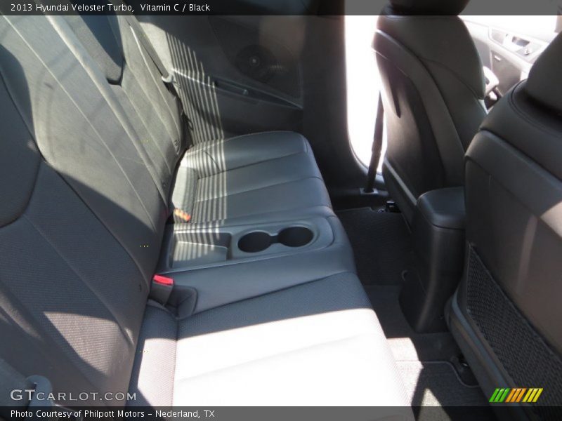 Vitamin C / Black 2013 Hyundai Veloster Turbo