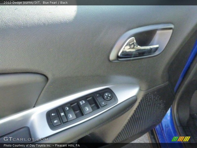 Blue Pearl / Black 2012 Dodge Journey SXT