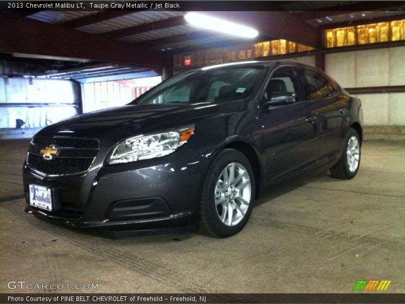 Taupe Gray Metallic / Jet Black 2013 Chevrolet Malibu LT