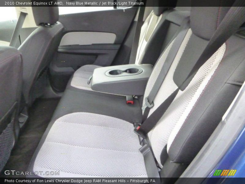 Navy Blue Metallic / Jet Black/Light Titanium 2010 Chevrolet Equinox LT AWD