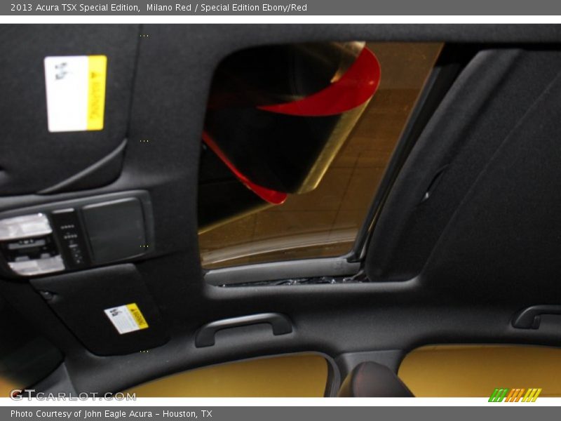 Milano Red / Special Edition Ebony/Red 2013 Acura TSX Special Edition