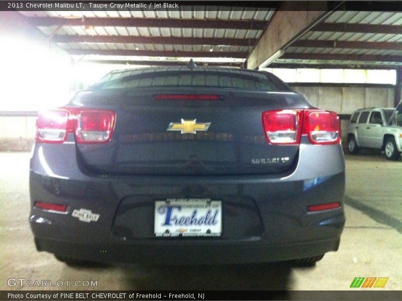 Taupe Gray Metallic / Jet Black 2013 Chevrolet Malibu LT