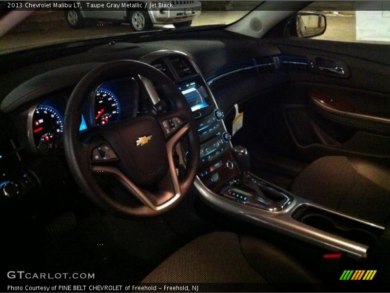 Taupe Gray Metallic / Jet Black 2013 Chevrolet Malibu LT