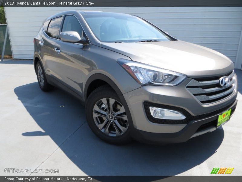 Mineral Gray / Gray 2013 Hyundai Santa Fe Sport