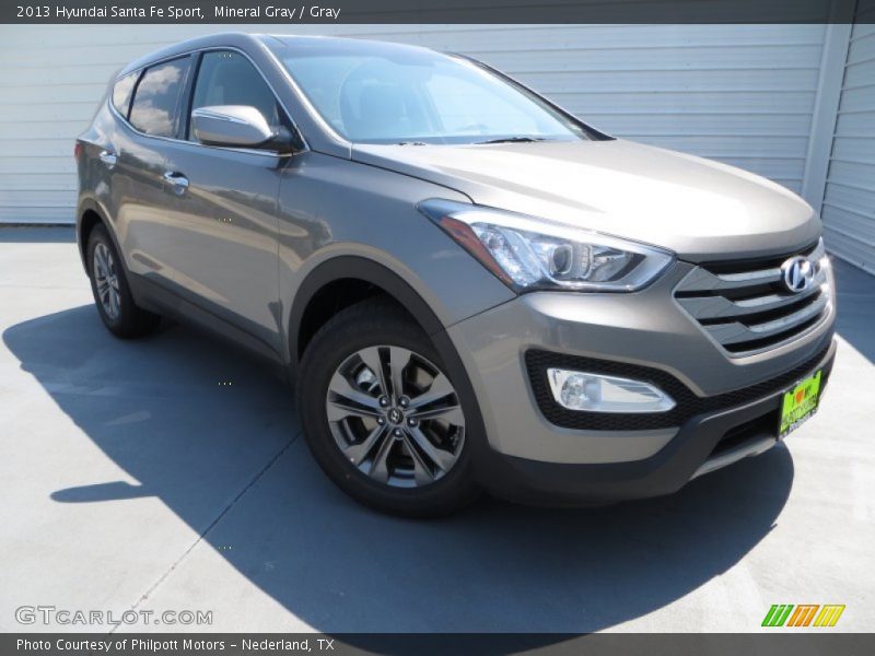 Mineral Gray / Gray 2013 Hyundai Santa Fe Sport
