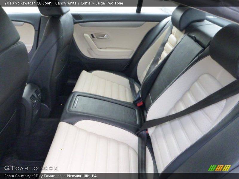 Candy White / Cornsilk Beige Two Tone 2010 Volkswagen CC Sport