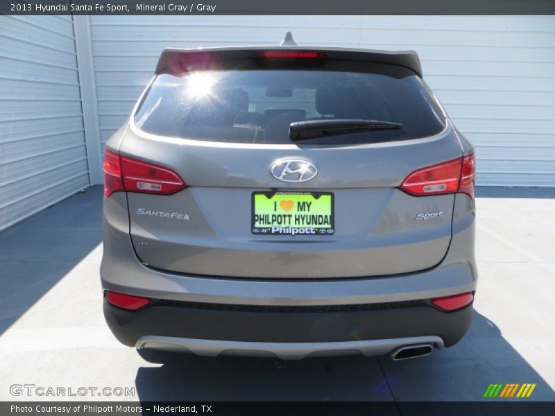 Mineral Gray / Gray 2013 Hyundai Santa Fe Sport
