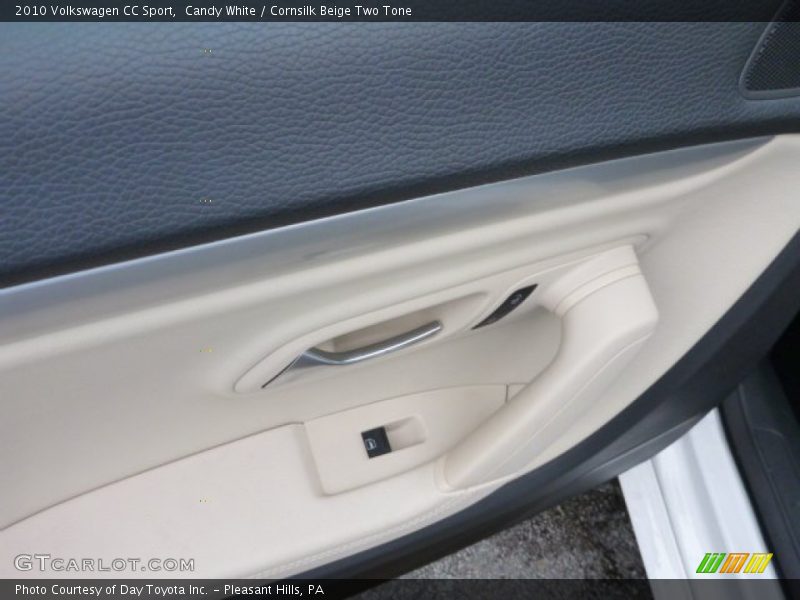 Candy White / Cornsilk Beige Two Tone 2010 Volkswagen CC Sport