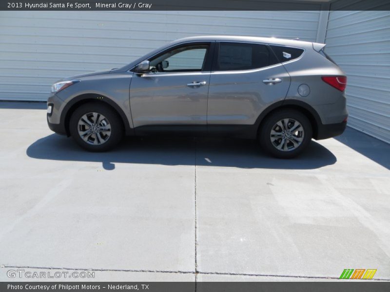 Mineral Gray / Gray 2013 Hyundai Santa Fe Sport