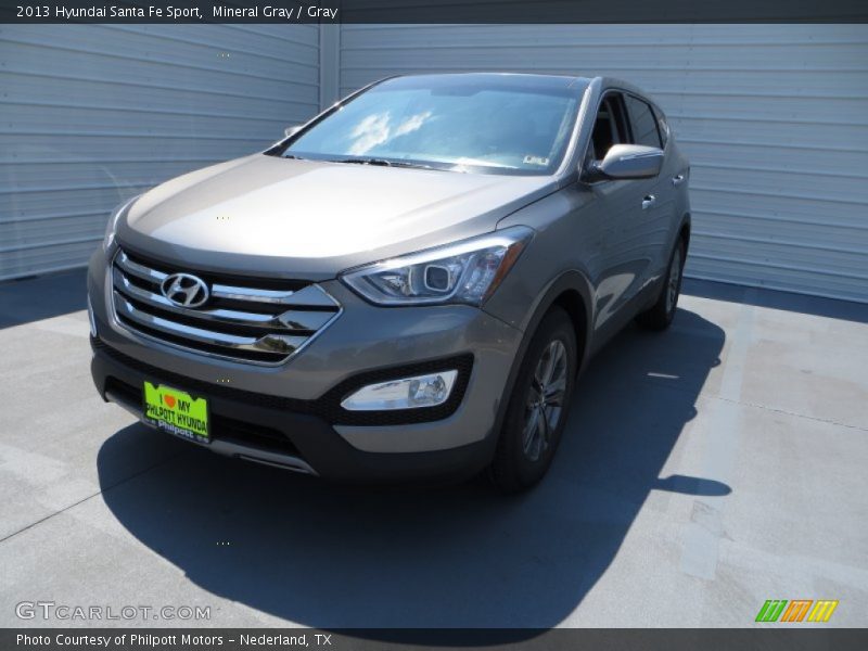 Mineral Gray / Gray 2013 Hyundai Santa Fe Sport
