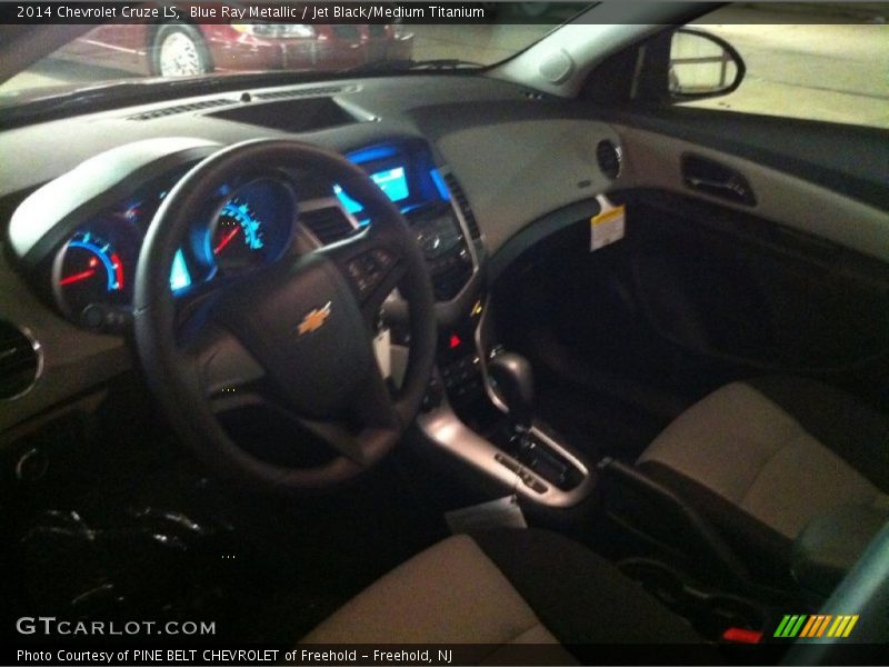 Blue Ray Metallic / Jet Black/Medium Titanium 2014 Chevrolet Cruze LS