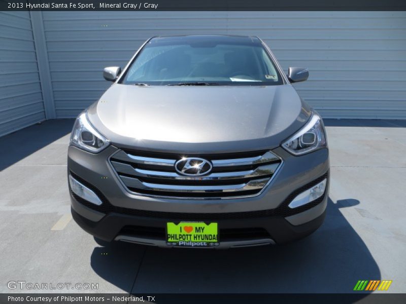 Mineral Gray / Gray 2013 Hyundai Santa Fe Sport