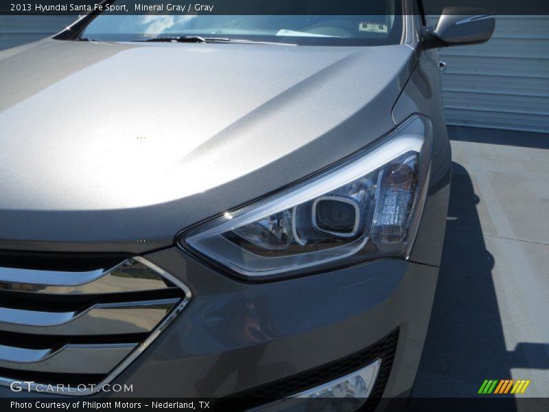 Mineral Gray / Gray 2013 Hyundai Santa Fe Sport