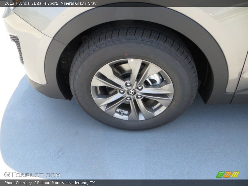 Mineral Gray / Gray 2013 Hyundai Santa Fe Sport