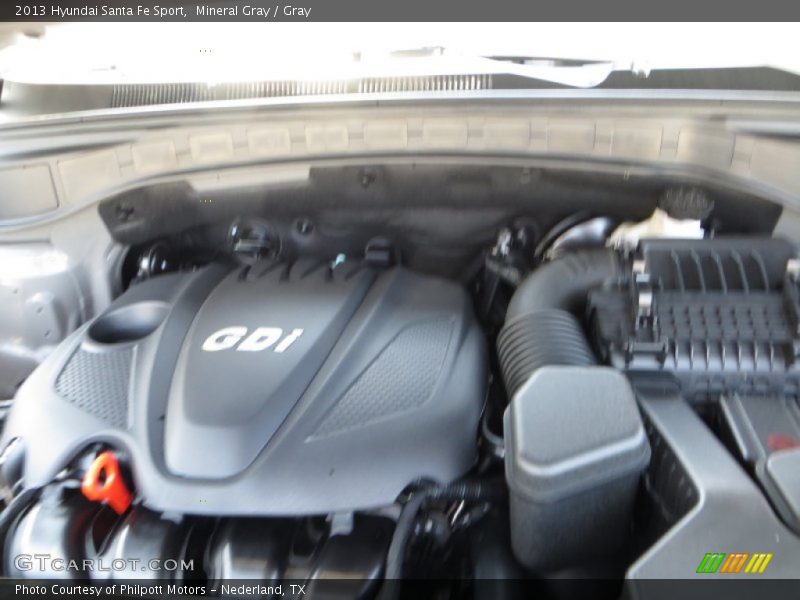 Mineral Gray / Gray 2013 Hyundai Santa Fe Sport
