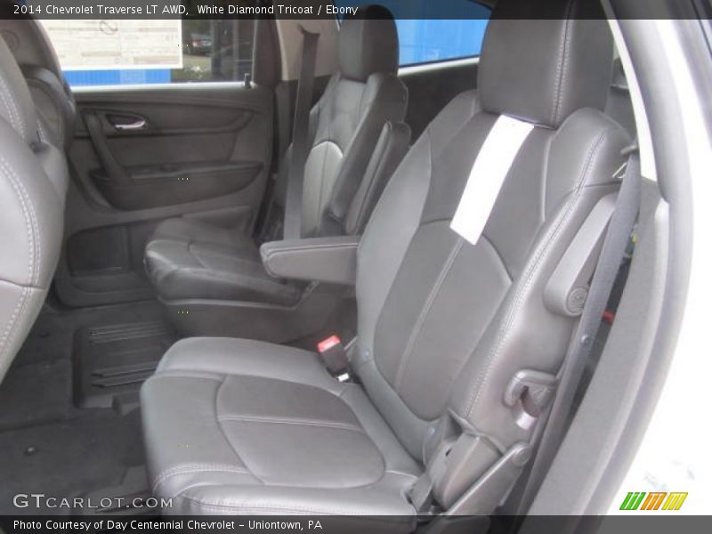 Rear Seat of 2014 Traverse LT AWD