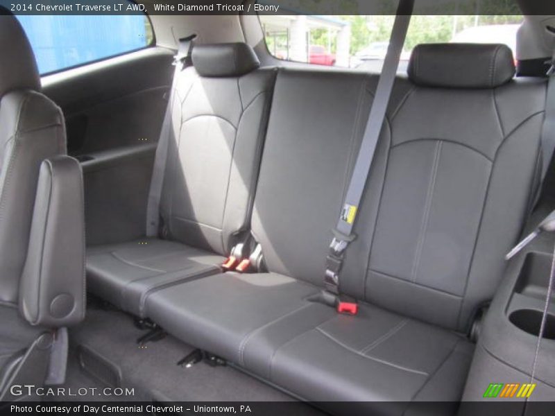 Rear Seat of 2014 Traverse LT AWD