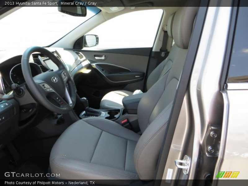 Mineral Gray / Gray 2013 Hyundai Santa Fe Sport