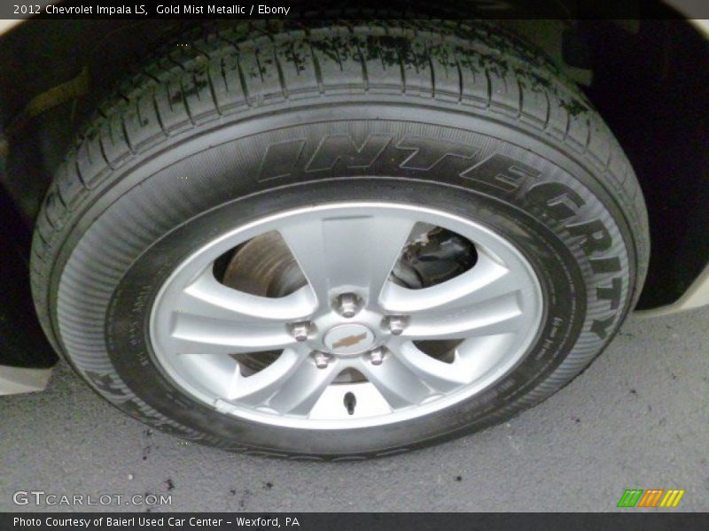 Gold Mist Metallic / Ebony 2012 Chevrolet Impala LS