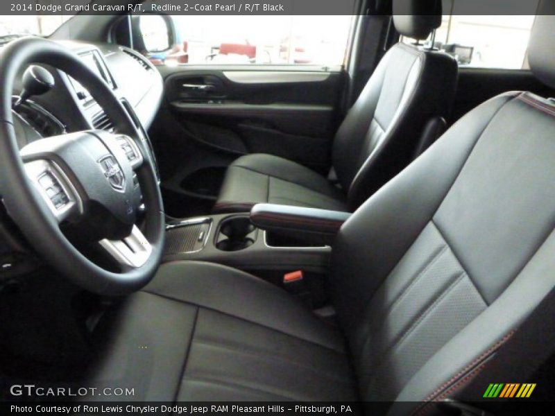 Front Seat of 2014 Grand Caravan R/T
