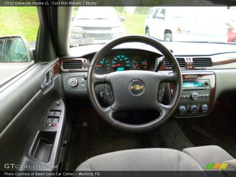 Gold Mist Metallic / Ebony 2012 Chevrolet Impala LS