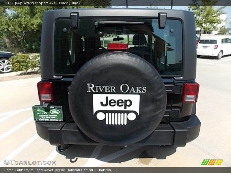 Black / Black 2013 Jeep Wrangler Sport 4x4