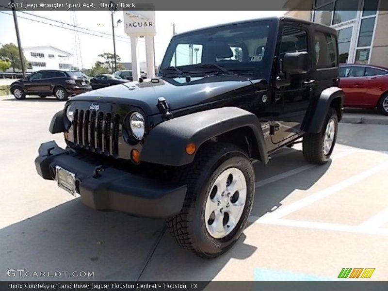 Black / Black 2013 Jeep Wrangler Sport 4x4
