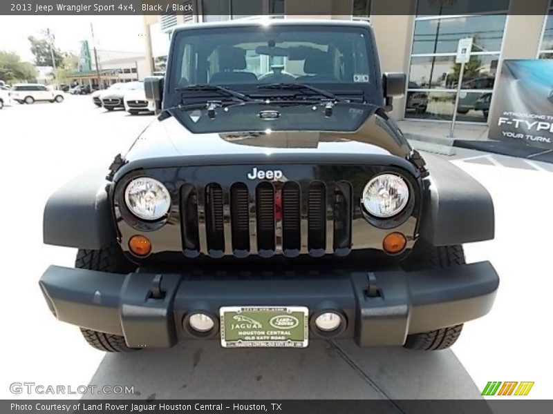 Black / Black 2013 Jeep Wrangler Sport 4x4