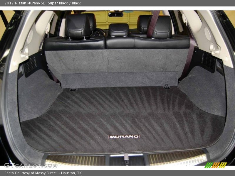 Super Black / Black 2012 Nissan Murano SL