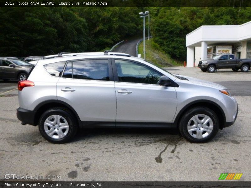 Classic Silver Metallic / Ash 2013 Toyota RAV4 LE AWD