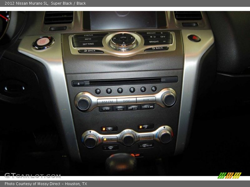 Super Black / Black 2012 Nissan Murano SL