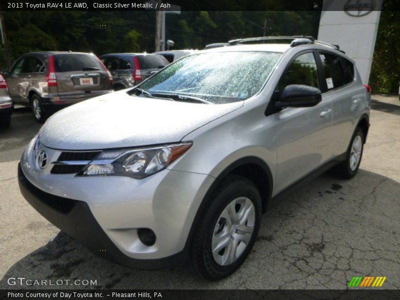Classic Silver Metallic / Ash 2013 Toyota RAV4 LE AWD