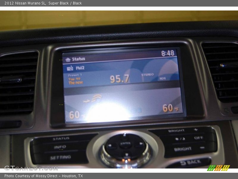 Super Black / Black 2012 Nissan Murano SL