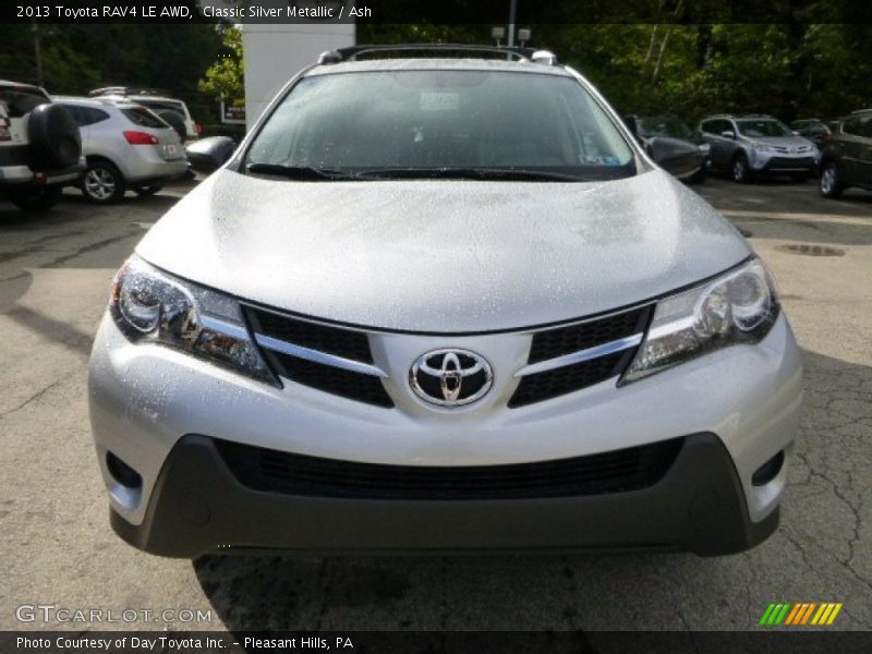 Classic Silver Metallic / Ash 2013 Toyota RAV4 LE AWD