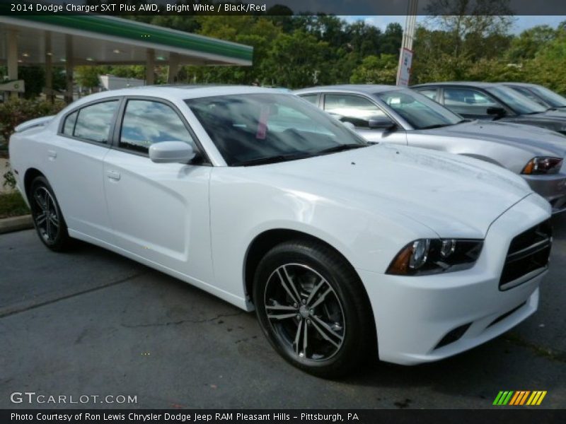 Front 3/4 View of 2014 Charger SXT Plus AWD