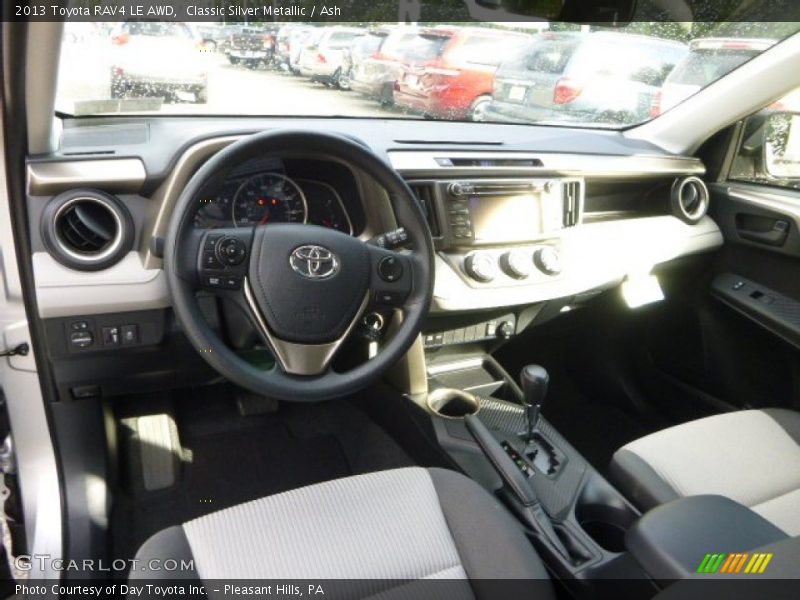 Classic Silver Metallic / Ash 2013 Toyota RAV4 LE AWD