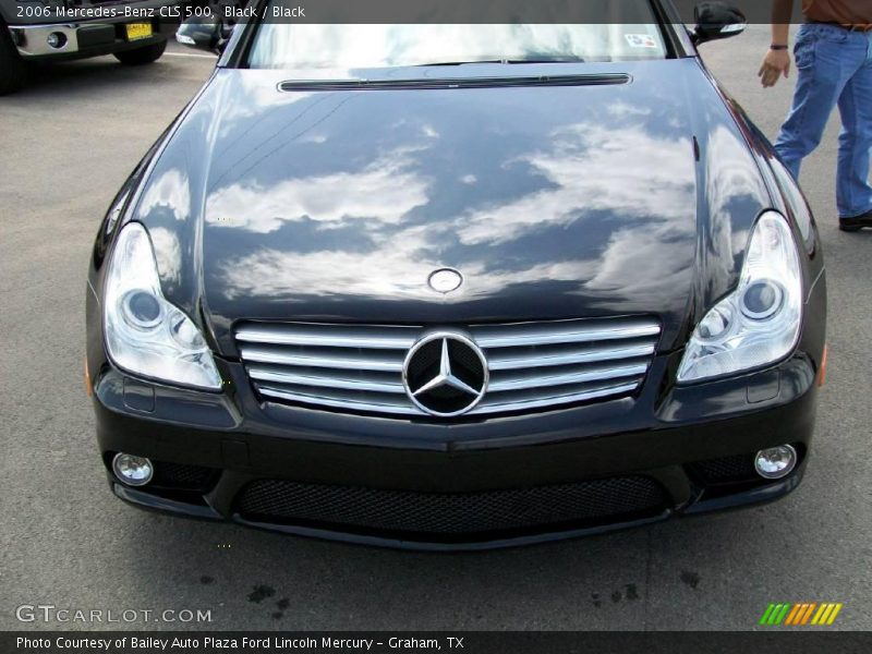Black / Black 2006 Mercedes-Benz CLS 500